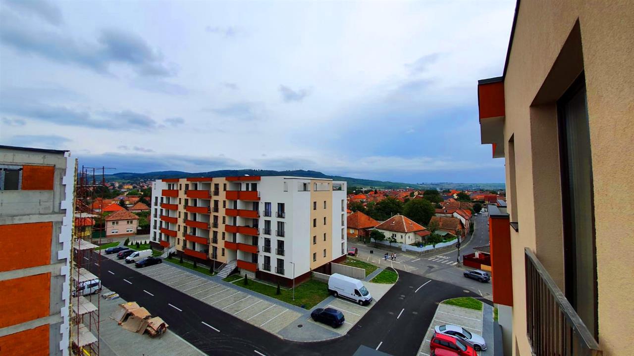 Penthouse cu vedere spre centrul Sibiului
