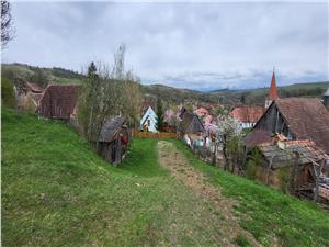 Casa cu 2100 mp teren pe Valea Hartibaciului in sat Ilimbav  Marpod