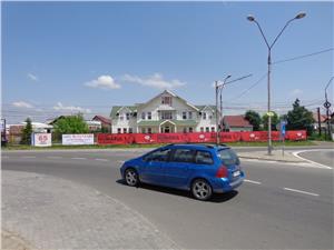 Langa Shopping City Sibiu. Motel de vanzare, filmare cu drona